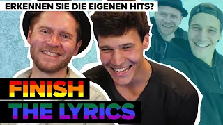 Wincent Weiss & Johannes Oerding singen 𝘽𝙡𝙞𝙣𝙙𝙚 𝙋𝙖𝙨𝙨𝙖𝙜𝙞𝙚𝙧𝙚 𝙤𝙙𝙚𝙧 𝙈𝙪𝙨𝙞𝙠 𝙨𝙚𝙞𝙣 | Finish The Lyrics Teil 2