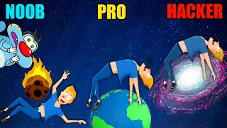 NOOB vs PRO vs HACKER | In Buddy Toss | With Oggy And Jack | Rock Indian Gamer |