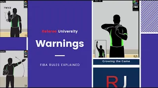 FIBA Rules Explained: Warnings