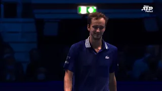 Medvedev maintains 100% record at the 2021 Nitto ATP Finals! Best of Day 5