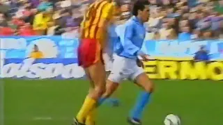 Napoli - Lecce 4-0 | Serie A 1988-89 | dalla Domenica Sportiva