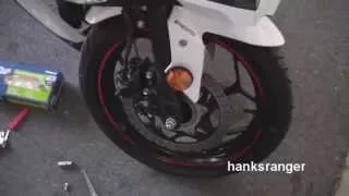 How to Replace Ninja 300 Front Brake Pads