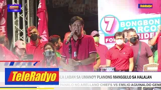 Bongbong Marcos nagbabala laban sa umano'y planong manggulo sa halalan (25 April 2022)