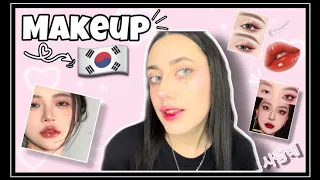 INTENTO SEGUIR UN TUTORIAL DE MAKEUP COREANO💋💋