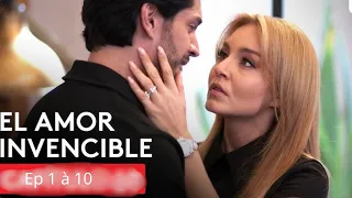 L'amour invincible - episode 1 à 10 en français ( résumé ) #novelas #fyp #series #novela