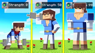 Upgrading Into The STRONGEST MAN In Minecraft! (Impossible!)