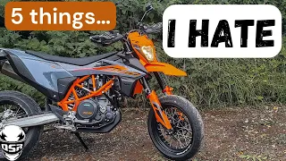 5 things I HATE about my 2021 KTM 690 SMC R