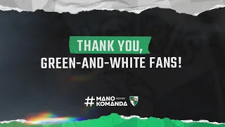 Thank you, Zalgiris fans! | The green-and-whites finish 2022-23 season on top