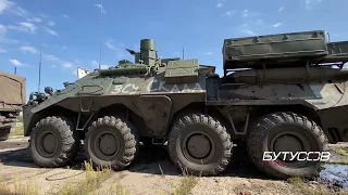 Рідкісна російська командно-спостережна машина 1В1003 комплексу управління артилерією 1В198 Канонада