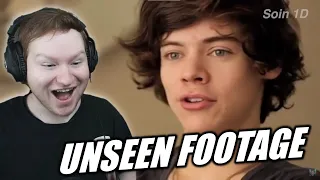 Watching UNSEEN ONE DIRECTION FOOTAGE FROM 2012!! (Reaction)