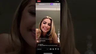 Addison Rae says the N WORD by accident on (INSTAGRAM) LIVE!