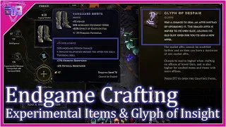 Endgame Crafting mit Experimental Items und Glyph of Insight [Last Epoch] Deutsch