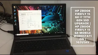 HP ZBook Firefly 15 G8 SSD Upgrade | i7 11th Gen | Mobile Workstation |  | 1G3U1AV |  UNBOXING!!