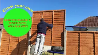 How to put a fence panel  മലയാളം സബ്‌ടൈറ്റിലെ ലഭ്യാമാണ്