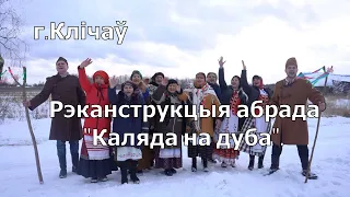 Кличев. Реконструкция обряда " Коляда на дуба" 21.01.2022г.