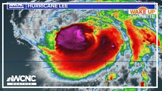 Fluctuations in intensity expected as Hurricane Lee slows down in the Atlantic