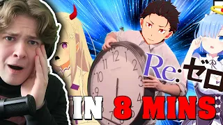 NON Anime Fan Reacts to Re:Zero IN 8 MINUTES