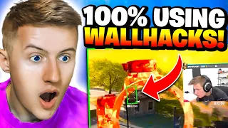 SYMFUHNY CAUGHT USING WALLHACKS IN REBIRTH ISLAND! (WARZONE 3)