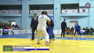 66 kg Мижаев Т Харджимурадов А 10 11 2018 Т1 Первенство России среди юношей и девушек до 18 лет