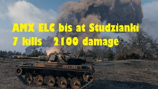 AMX ELC bis at Studzianki,  7 kills 2.100 damage