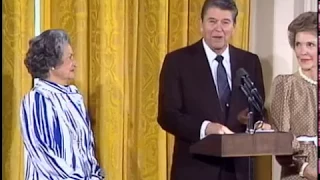 President Reagan's Remarks on Congressional Gold Medal to Lady Bird Johnson on April 28, 1988