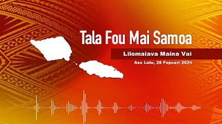Radio Samoa - News from Samoa (28 FEB 2024)