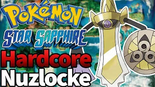 Pokémon Star Sapphire HARDCORE Nuzlocke-(no overleveling, no items!)