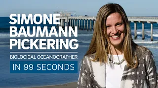 A Scientist's Life in 99 Seconds: Biological Oceanographer Simone Baumann Pickering