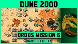 Dune 2000 - Ordos Mission 6 (Left Map) - Hard Difficulty - 1080p