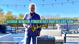 UNBOXING George Benson Fender Hot Rod Deluxe 40W Amplifier!