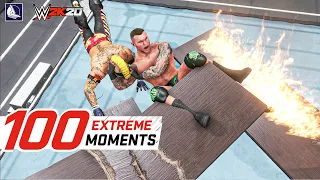 WWE 2K20 Top 100 Extreme  Moments!