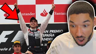 American FIRST REACTION to 2012 F1 SPANISH GRAND PRIX (PASTOR MALDONADO BARCELONA WIN)