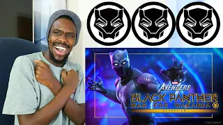 Marvel's Avengers Expansion: Black Panther - War for Wakanda Cinematic Trailer LIVE REACTION VIDEO!!