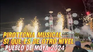 Juego de pirotecnia musical en el Pueblo de Moya, únicos en Lagos de Moreno