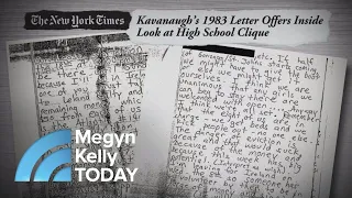 Does Brett Kavanaugh High School Letter Disprove His Drinking Claims? | Megyn Kelly TODAY