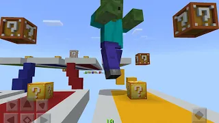 Lucky Block challenge in Minecraft [Lucky Block Addon]