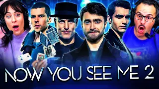 NOW YOU SEE ME 2 (2016) MOVIE REACTION!! FIRST TIME WATCHING! Full Movie Review