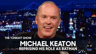 Michael Keaton Says Reprising His Role as Batman Is Like Riding a Bike | The Tonight Show