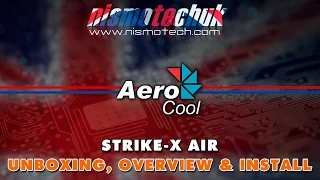 Aerocool Strike-X Air (Open Air Test Bench) {Unboxing, Overview & Install}