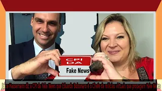 Na CPI da Fake News Joice Hasselmann disse que Eduardo Bolsonaro é o chefe do gabinete da Fake News!