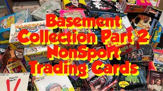 RetroHero Basement  Non-Sport Collection Part 2 - NonSport Trading Card Collection Review