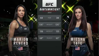 Marion Reneau vs. Miesha Tate Full Fight Highlights HD - UFC Vegas 31