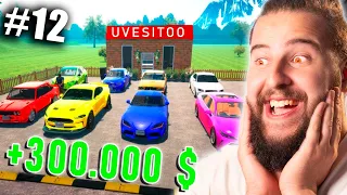 GANO 300.000 $ VENDIENDO COCHES | SIMULADOR VENTA DE COCHES  #12