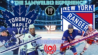 December 15 2022 TORONTO MAPLE LEAFS vs. NEW YORK RANGERS