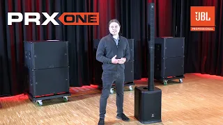 JBL PRX ONE – leistungsstarke PA mit 7-Kanal Mixer & App-Fernsteuerung