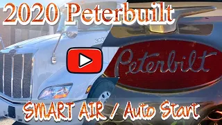 2020 Peterbuilt Smart Air• Auto Start Feature. #Peterbuilt #TruckerWild #Trigger #AutoStart