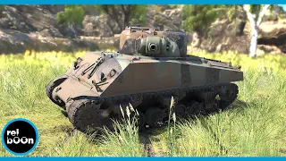 War Thunder - Der Schweden Sherman - Nummer 36 im Spiel