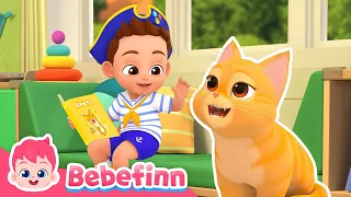 EP74 | My Kitty Boo 💖😻 My Pet My Buddy | Bebefinn Animal Songs and Nursery Rhymes For Kids