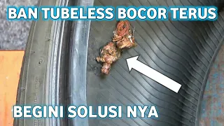 Tambal tip top Adalah Cara Yang Benar Mengatasi Ban Mobil Tubeless Bocor Di Bekas Tambalan