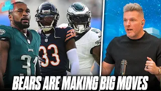 Bears Are Stocking Up, Make Some MAJOR Signings; Still Have #1 & #9 Pick | Pat McAfee Reacts